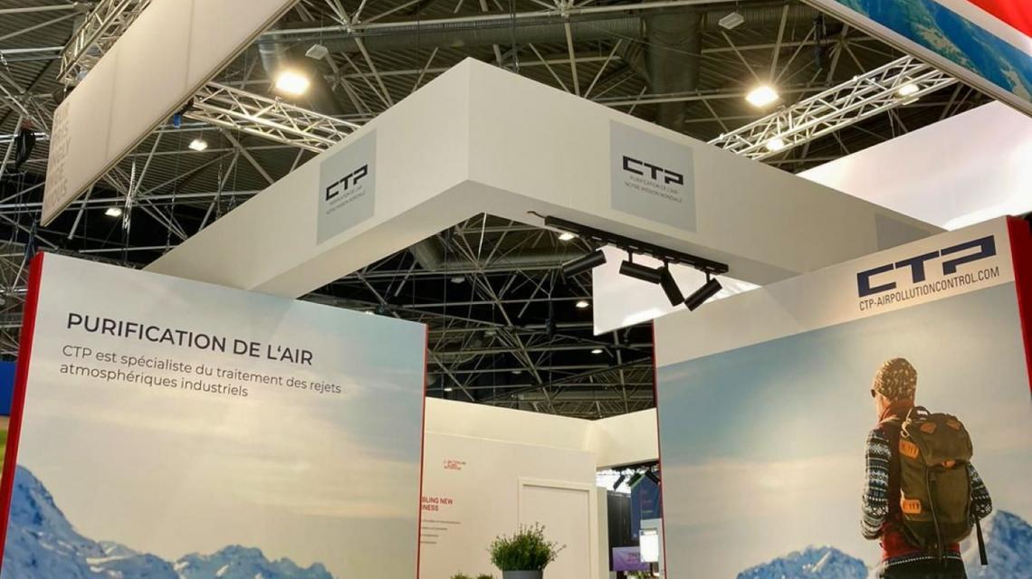 CTP stand at Pollutec