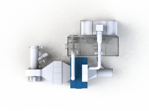 CTP RotorSorbTherm from above